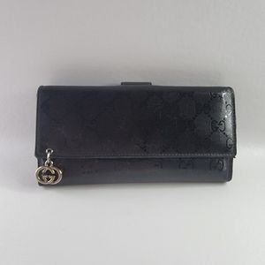 GUCCI GG Implement PVC Long Wallet